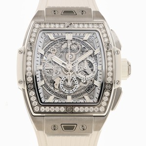 Hublot BIG BANG 642.NE.2010.RW.1204 Automatic Titanium & Diamond Transparent