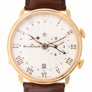 Blancpain VILLERET 6640-3642-55B Automatic 18kt Rose Gold White