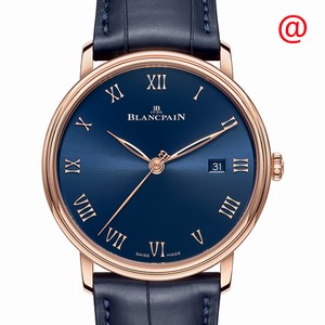 Blancpain CLASSIC 6651-3640-55 Automatic 18kt Rose Gold Blue 