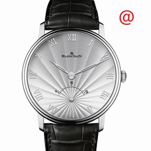 Blancpain VILLERET 6653-1542-55B Automatic 18kt White Gold Silver