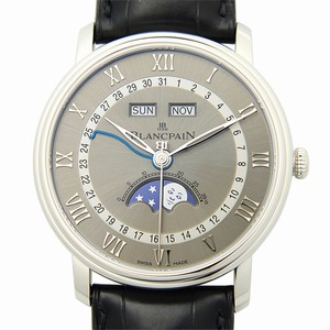 Blancpain VILLERET 6654-1113-55B Automatic Stainless Steel Gray