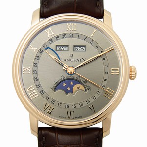 Blancpain VILLERET 6654-3613-55B Automatic 18kt Rose Gold Gold