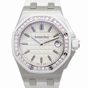 Audemars Piguet ROYAL OAK OFFSHORE 67540SK.ZZ.A010CA.01 Quartz Stainless Steel & Diamonds White
