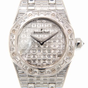 Audemars Piguet ROYAL OAK 67606BC.ZZ.9179BC.01 Quartz 18kt White Gold & Diamond Silver