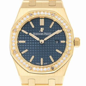 Audemars Piguet ROYAL OAK 67651BA.ZZ.1261BA.02 Quartz 18kt Gold & Diamond Blue 