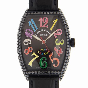 Franck Muller CINTREE CURVEX 6850 SC D NR COL DRM Automatic Stainless Steel Black