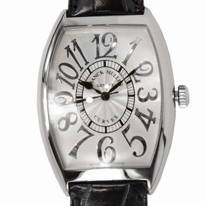 Franck Muller CINTREE CURVEX 6850 SC REL (OG) Automatic 18kt White Gold Silver