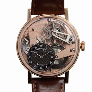 Breguet TRADITION 7047BR/R9/9ZU  Manual Wind 18kt Rose Gold Black
