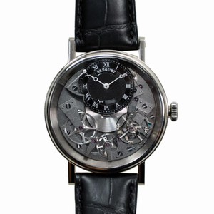 Breguet TRADITION 7057BB/G9/9W6 Manual Wind 18kt White Gold Dark grey 