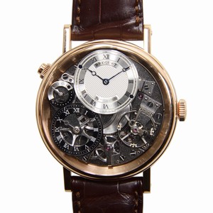 Breguet TRADITION 7067BR/G1/9W6 Manual Wind 18kt Rose Gold Dark grey 