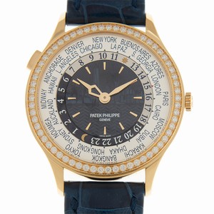 Patek Philippe COMPLICATIONS 7130R-012 Automatic 18kt Rose Gold & Diamonds Blue 
