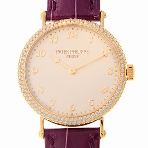 Patek Philippe CALATRAVA 7200-200R-001 Automatic 18kt Rose Gold & Diamonds White