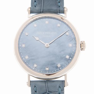 Patek Philippe CALATRAVA 7200/50G-011 Automatic 18kt White Gold Blue 