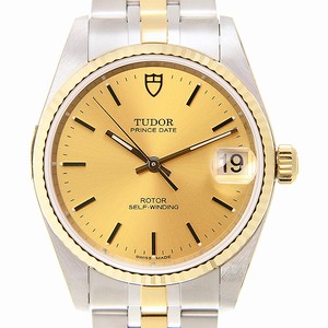 Tudor GLAMOUR DATE 72033-62453A-CH Automatic Gold & Steel Gold
