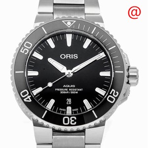 Oris AQUIS 733 7730 4134-07 8 24 05PEB Automatic Stainless Steel Black