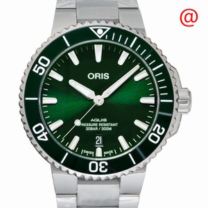 Oris AQUIS 733 7766 4157-07 8 22 05PEB Automatic Stainless Steel Green