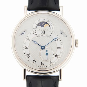 Breguet CLASSIC 7337BB/1E/9V6 Automatic 18kt White Gold Silver