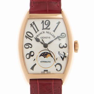 Franck Muller CINTREE CURVEX 7500 SC AT FO L(5N.RG) Automatic 18kt Rose Gold White