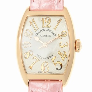 Franck Muller ART DECO 7500 SC AT FO REL (5N) Automatic 18kt Rose Gold White