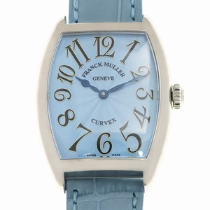Franck Muller CINTREE CURVEX 7502 QZ (AC) - BLUE Quartz Stainless Steel Blue 