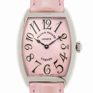 Franck Muller CINTREE CURVEX 7502 QZ (AC) - PINK Quartz Stainless Steel Pink