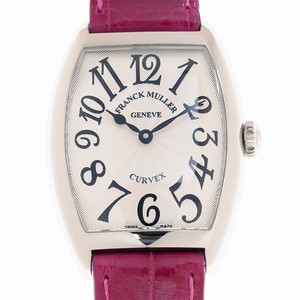 Franck Muller CINTREE CURVEX 7502 QZ (AC) -RAS STRAP Quartz Stainless Steel Silver