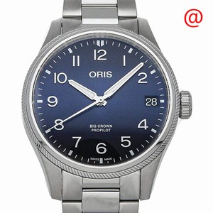 Oris BIG CROWN 751 7761 4065-07 8 20 08P Automatic Stainless Steel Blue 