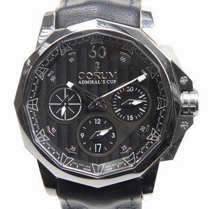 Corum ADMIRALS CUP 753.771.20-F371 AN15 Automatic Stainless Steel Black