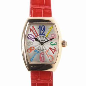 Franck Muller MASTER OF COMPLICATION 7562 QZ COL DRM A (5N) Quartz 18kt Rose Gold Silver