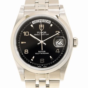Tudor PRICE DATE-DAY 76214-62480-246810AR Automatic Stainless Steel Black