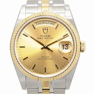 Tudor PRICE DATE-DAY 76213-62483-CH Automatic Gold & Steel Gold