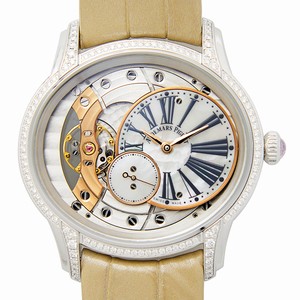 Audemars Piguet MILLENARY 77247BC.ZZ.A813CR.01 Manual Wind 18kt White Gold & Diamond Silver