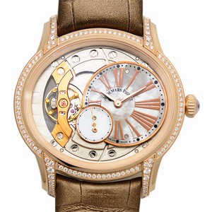 Audemars Piguet MILLENARY 77247OR.ZZ.A812CR.01 Manual Wind 18kt Rose Gold & Diamonds Silver