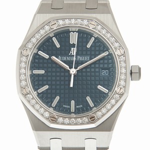 Audemars Piguet ROYAL OAK 77351ST.ZZ.1261ST.01 Automatic Stainless Steel & Diamonds Blue 