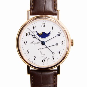 Breguet CLASSIC 7787BR/29/9V6 Automatic 18kt Rose Gold Silver
