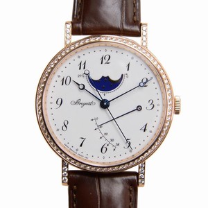 Breguet CLASSIC 7788BR/29/9V6/DD00 Automatic 18kt Rose Gold & Diamonds White