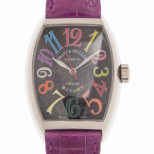 Franck Muller CINTREE CURVEX 7851 SC COL DRM (OG) Automatic Stainless Steel Black