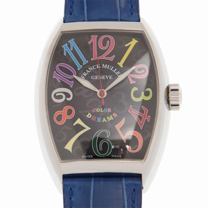 Franck Muller CINTREE CURVEX 7851 SC COL DRM (AC) - BLUE Automatic Stainless Steel Black