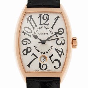 Franck Muller CINTREE CURVEX 7851 SC DT (5N) - BLACK HANDS Automatic 18kt Rose Gold White
