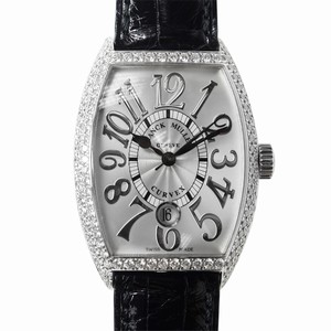 Franck Muller MASTER OF COMPLICATION 7851 SC DT REL D (OG) Automatic 18kt White Gold & Diamond Silver