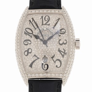 Franck Muller CASABLANCA 7880 SC DT D6 CD (OG) Automatic 18kt White Gold & Diamond Silver