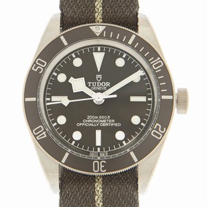 Tudor BLACK BAY 1958 79010SG CANVAS STRAP Automatic 925 Silver Gray