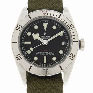 Tudor BLACK BAY STEEL 79730 CANVAS STRAP Automatic Stainless Steel Black