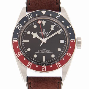 Tudor HERITAGE BLACK BAY 79830RB-LEATHER STRAP Automatic Stainless Steel Black