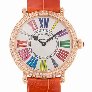 Franck Muller COLOR DREAMS 8035 QZ COL DRM R D (5N) Quartz 18kt Rose Gold & Diamonds White