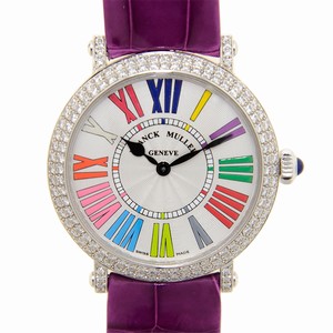 Franck Muller COLOR DREAMS 8035 QZ COL DRM R D (OG) Quartz 18kt White Gold & Diamond Silver