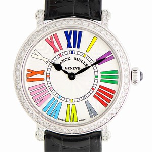 Franck Muller COLOR DREAMS 8035 QZ COL DRM R D 1R (AC) Quartz Stainless Steel & Diamonds White