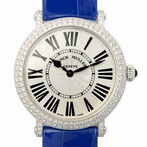 Franck Muller COLOR DREAMS 8035 QZ R D (OG) Quartz 18kt White Gold & Diamond Silver