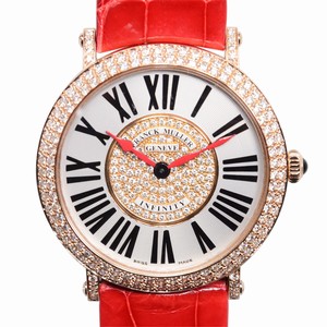 Franck Muller INFINITY 8041 QZ R D CD 1P (5N) Quartz 18kt Rose Gold & Diamonds Silver