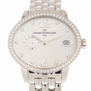 Girard Perregaux CATS EYE 80484D11A161-11A Automatic Stainless Steel & Diamonds White